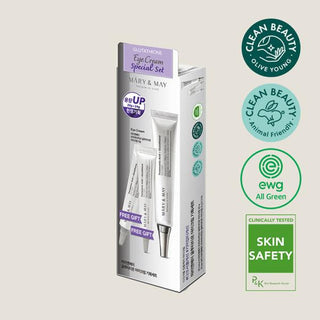 [Mary&May] Glutathione Eye Cream Special Set (30g+12g x2)