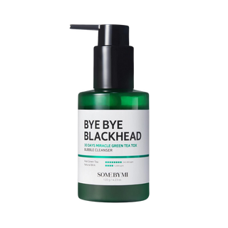 [SomeByMi] BYE BYE BLACKHEAD 30 DAYS MIRACLE GREEN TEA TOX BUBBLE CLEANSER 120g