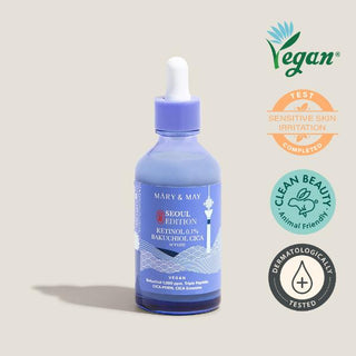 [Mary&May] Idebenone+Blackberry Complex Serum_80ml+[Mary&May] Rice niacin 10% Triple Vitamin Serum 80ml+[Mary&May] Retinol 0.1% Bakuchiol Cica Serum 80ml