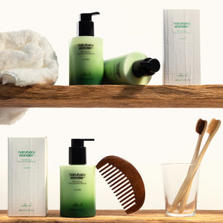 [haruharuwonder] Black Bamboo Daily Smoothing Body Oil 200ml