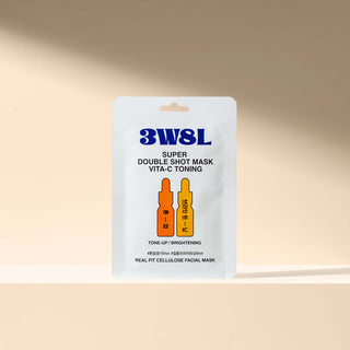 [3W8L] Super Double Shot Mask VitaC Toning 27ml