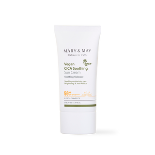 [Mary&May] CICA Soothing Sun Cream SPF50+ PA++++ - 50ml