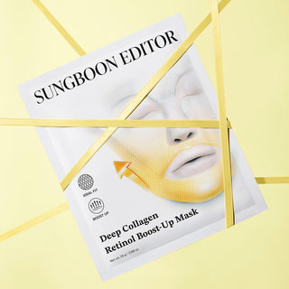 [SUNGBOON EDITOR] Deep Collagen Retinol Tension Boost Up Mask Set 4pcs