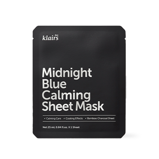 [Dear Klairs] Midnight Blue Calming Sheet Mask 1EA