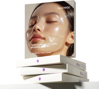 [Skinego] Super Glow Deep Collagen Hydrogel Mask - 2 Size