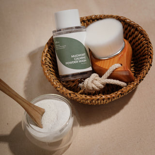 [Isntree] Mugwort Calming Powder Wash 15g