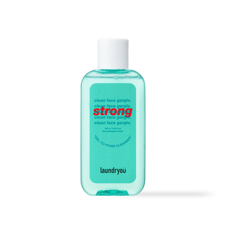 [Laundryou] Clean Face Gargle Gel-to-Foam Cleanser Strong 160g