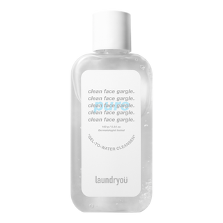 [Laundryou] Clean Face Gargle Gel-to-Foam Cleanser PURE 160g