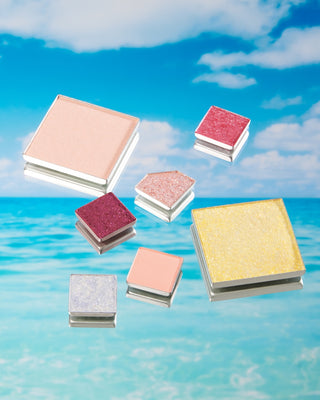[Unleashia] Glitterpedia Eye Palette No.7 All of Peach Ade 6.9g