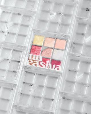 [Unleashia] Glitterpedia Eye Palette No.7 All of Peach Ade 6.9g