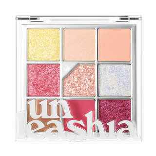 [Unleashia] Glitterpedia Eye Palette No.7 All of Peach Ade 6.9g