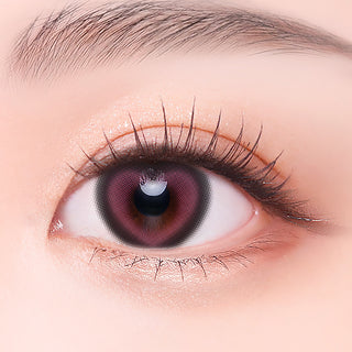 [cocoview] AXIAL FIXED Heart Ruri Pink 1month 0.00D 1ea/1Vial