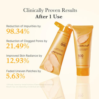 [Medicube] Kojic Acid Turmeric Toning Cleanser 120g