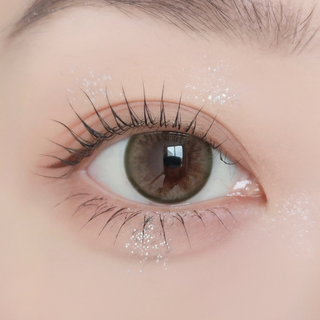 [Qrsessed] 1 Day Colored Contact Lens - Never Olive 0.00 (10 pcs)