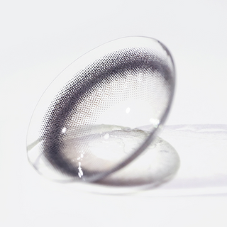 [Qrsessed] 1 Day Colored Contact Lens - Runway Gray 0.00 (10 pcs)