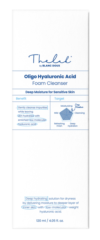 [THE LAB by BLANC DOUX] Oligo Hyaluronic Acid Foam Cleanser 120ml