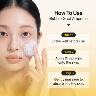 [Omitted] Vita C Niacinamide 5% Bubble-Shot Ampoule 90ml