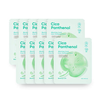 [Banilaco] Blooming Youth Cica-Panthenol Mask 10EA