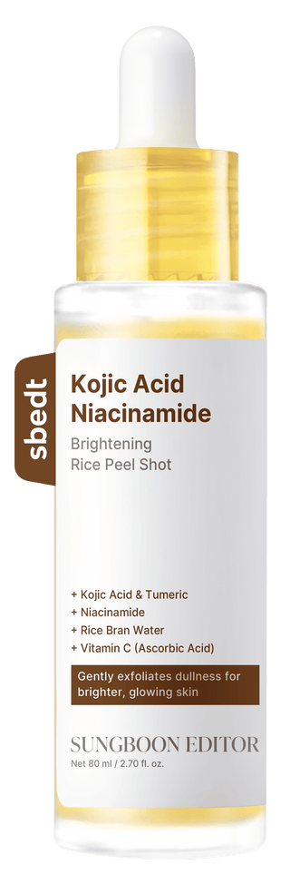 [SUNGBOON EDITOR] Kojic Acid Niacinamide Rice Peel Shot 80ml
