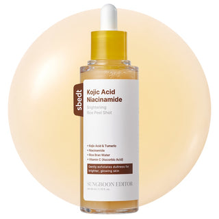[SUNGBOON EDITOR] Kojic Acid Niacinamide Rice Peel Shot 80ml