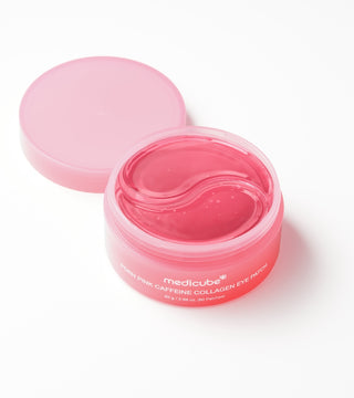 [Medicube] PDRN Pink Caffeine Collagen Eye Patch 60pcs