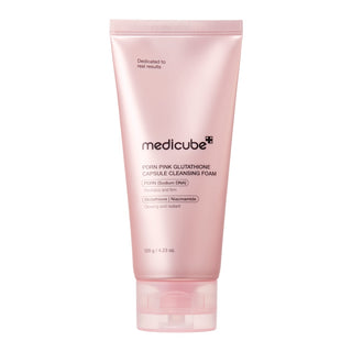 [Medicube] PDRN Pink Glutathione Capsule Cleansing Foam 120g