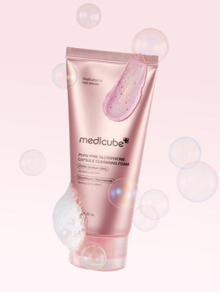 [Medicube] PDRN Pink Glutathione Capsule Cleansing Foam 120g