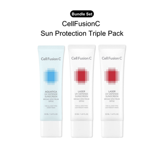 [Bundle] CellFusionC Sun Protection Triple Pack ― 50% OFF