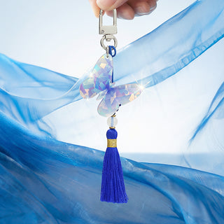 [PyunkangYul] K-Object Keyring Indigo Butterfly