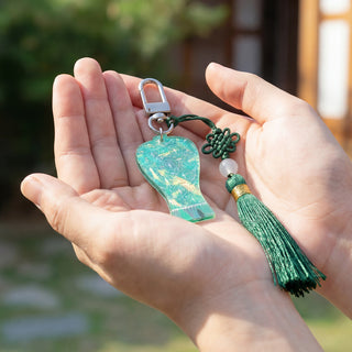 [PyunkangYul] K-Object Keyring Celadon