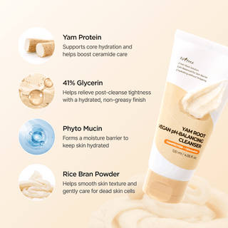 [Isntree] Yam Root Vegan pH-Balancing Cleanser 120ml