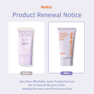 [Espoir] Water Splash Sun Cream Tone-up Lasting 50ml