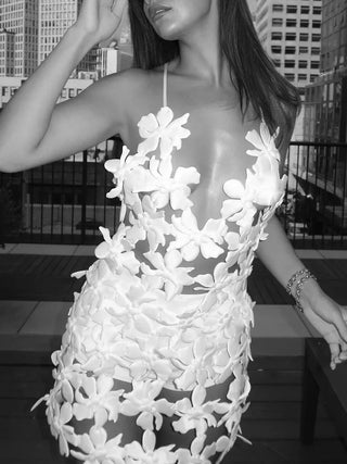 3D Flower Summer Top - Diva Melody