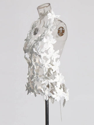 3D Flower Summer Top - Diva Melody