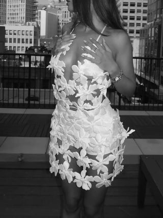 3D Flower Summer Top - Diva Melody