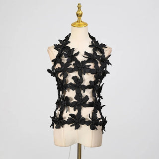 3D Flower Summer Top - Diva Melody