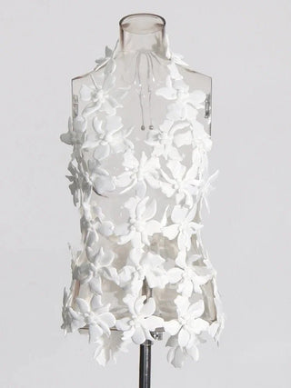 3D Flower Summer Top - Diva Melody