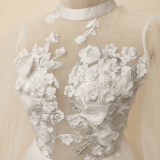 3D Flowers Bridal Gowns - Diva Melody