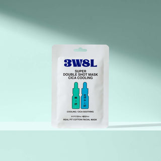 [3W8L] Super Double Shot Mask Cica Cooling 27ml - Diva Melody