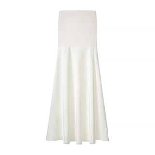 Strapless Maxi Dress and Sheer Duster Set