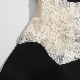 Lace Waist Tailored Longline Coat