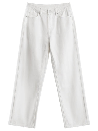 High Waisted Straight Leg Pants