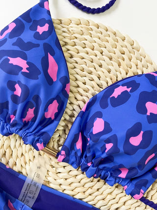 Leopard Print Bikini Set