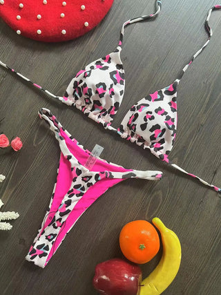 Printed Two-Piece Bikini Set