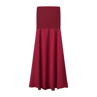 Strapless Maxi Dress and Sheer Duster Set
