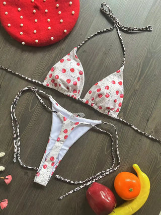 Printed Two-Piece Bikini Set