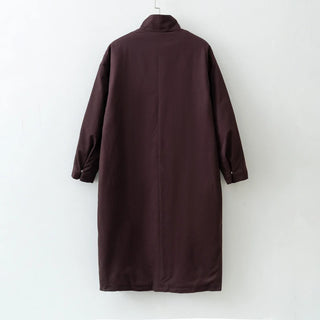 Quilted Lining Tailored Longline Coat