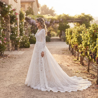 Delicate Lace Bridal Couture