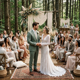 Vintage Mermaid Wedding Dress