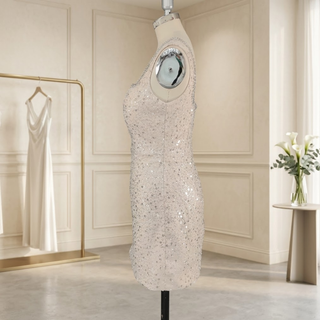 Couture Mini Wedding Dress